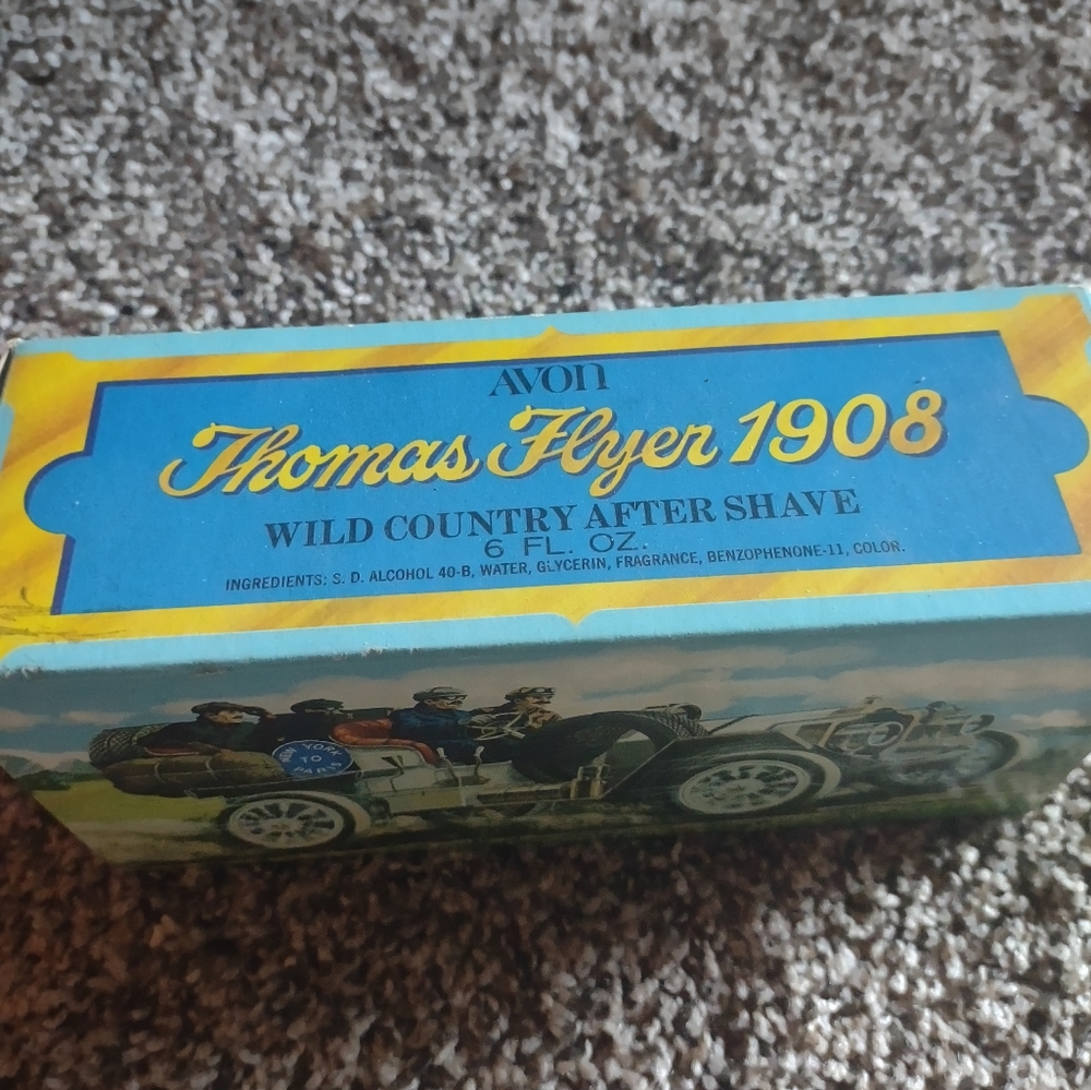 Thomas Flyer 1908 Avon aftershave decanter